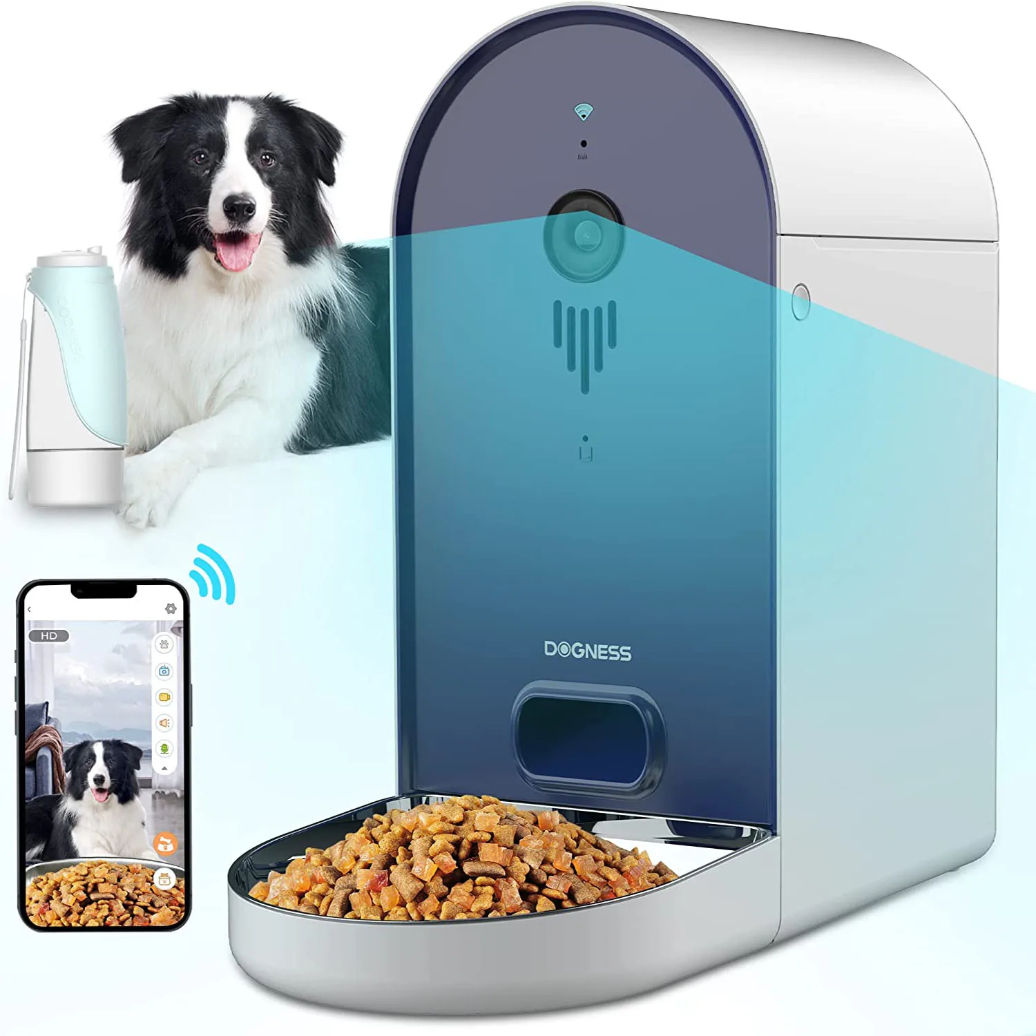 Dogness Smart Automatic Pet Feeder Dog Cat Pet Feeder Food Dispenser BSCI Bowls for Dogs Modern Automatic Feeders & Waters 6L