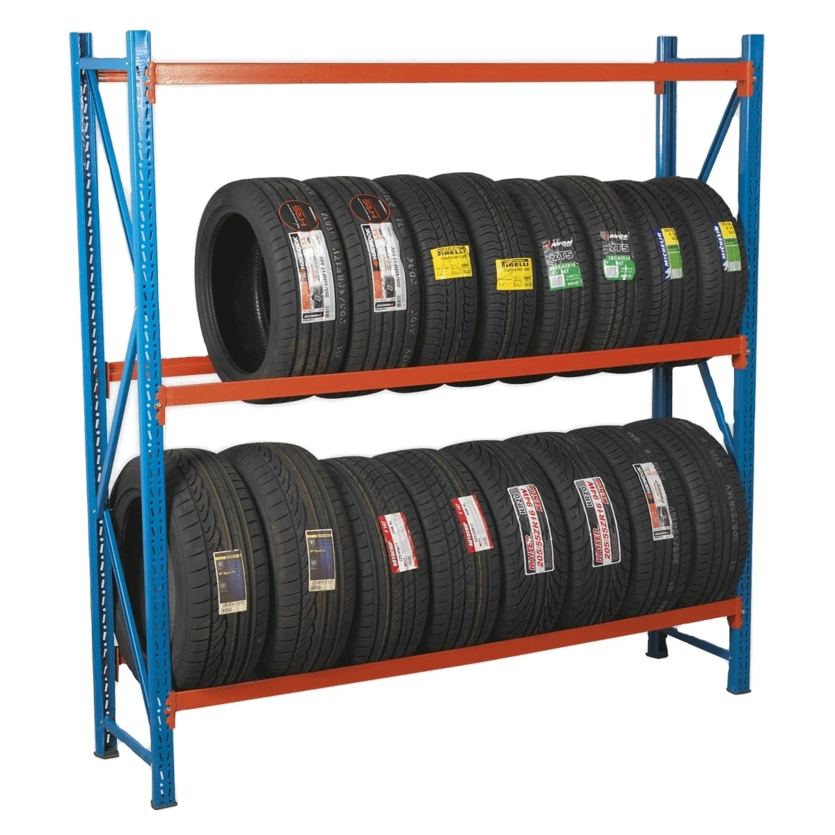 Durable Tire Racking for Garage