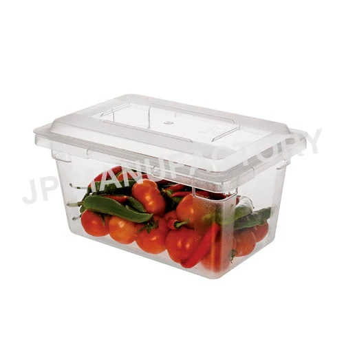 Professional 19L PC containers for food plastic Rectangular storage container markings with high quality