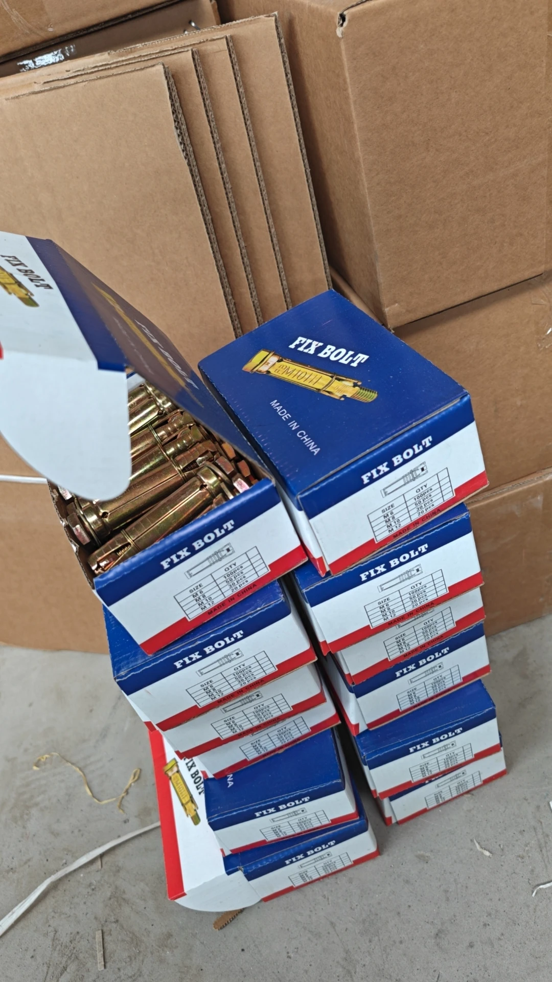 Sleeve anchors Galvanized Expansion fixing Bolt with zinc plated