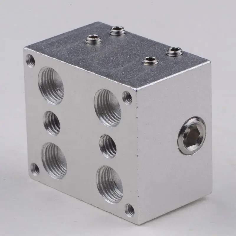 3D printer parts Kraken Multi-nozzle Extruder aluminum block