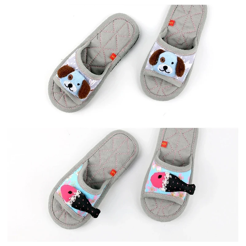
2021 New Classic Design Handmade Pure Cloth Children Slippers 