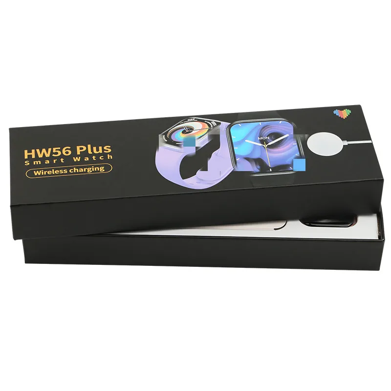 HW56Plus 1.77inch Series 7 Password Lock Screen IP67 waterproof Voice Call Wireless charging Smart Watch HW56 Plus smartwatch