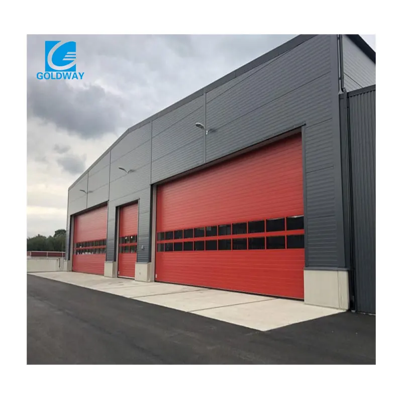 Factory Direct Supply Sliding Door Industrial Automatic Vertical Translation Lifting Flap Sliding Door