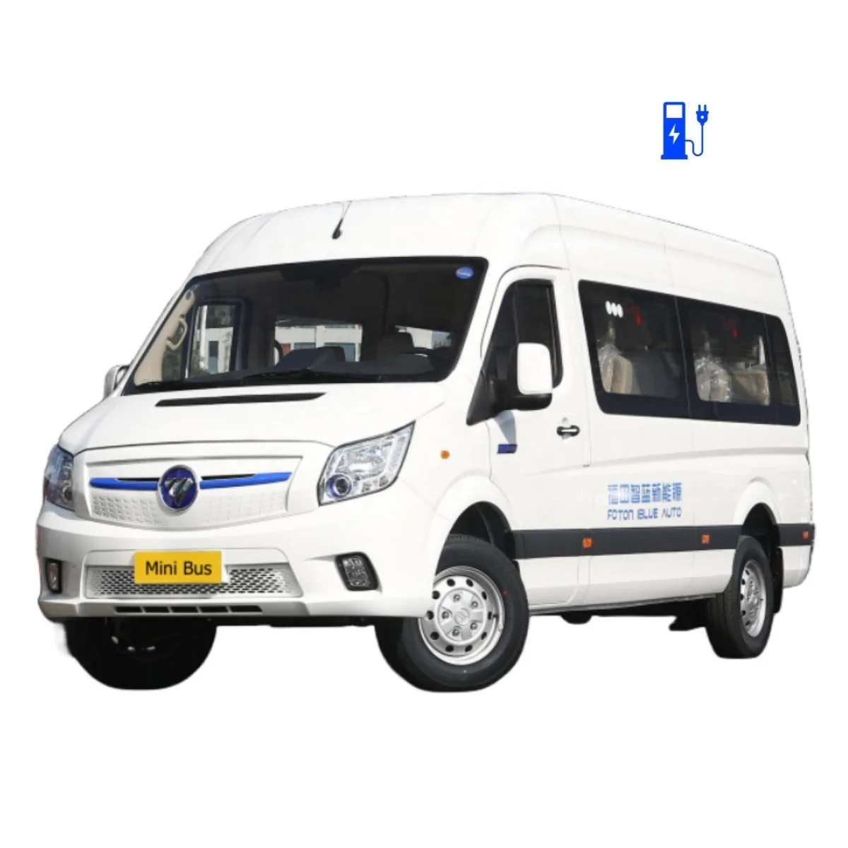 2024 China EV Mini Bus FOTON TOANO IBLUE AUTO New Energy Vehicles Electric Mini bus 14 seater