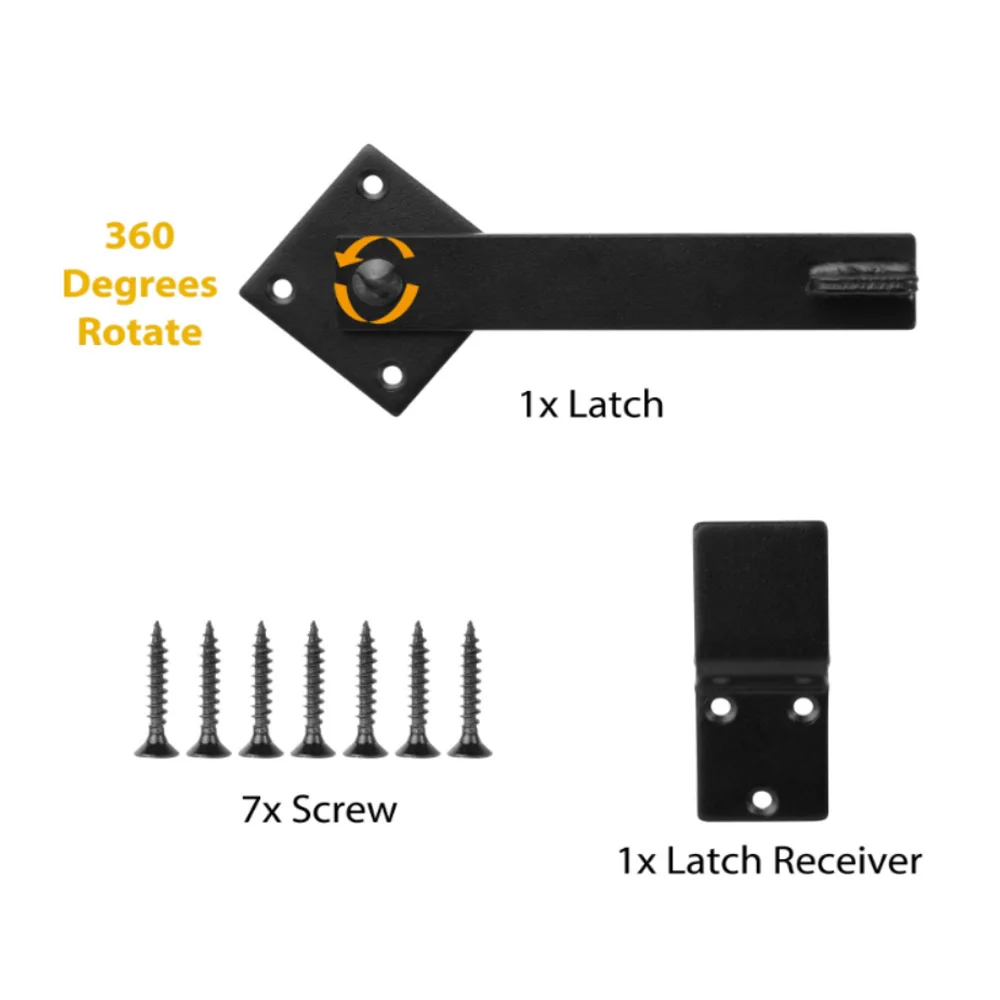 Gate Door Swivel Window Cabin Hook Eye Latch