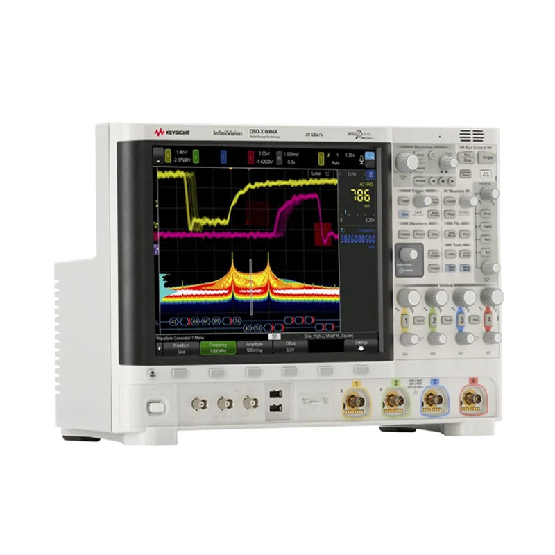 Keysight  Bandwidth 4GHz  4 analog channels  20G sampling rate  DSOX6004A 04G oscilloscope