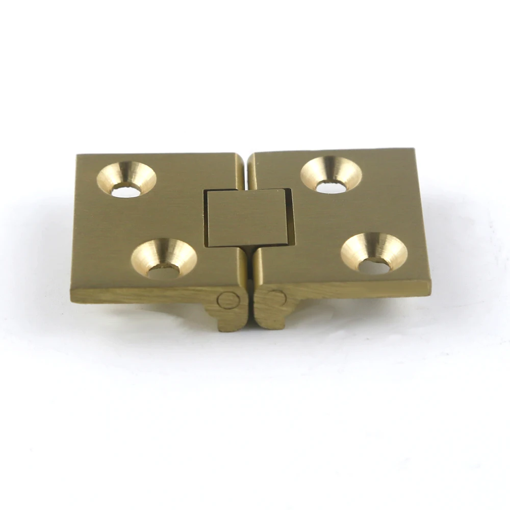 180 degree folding table hinge brass flap hinge 50*30*2.5mm copper hinge