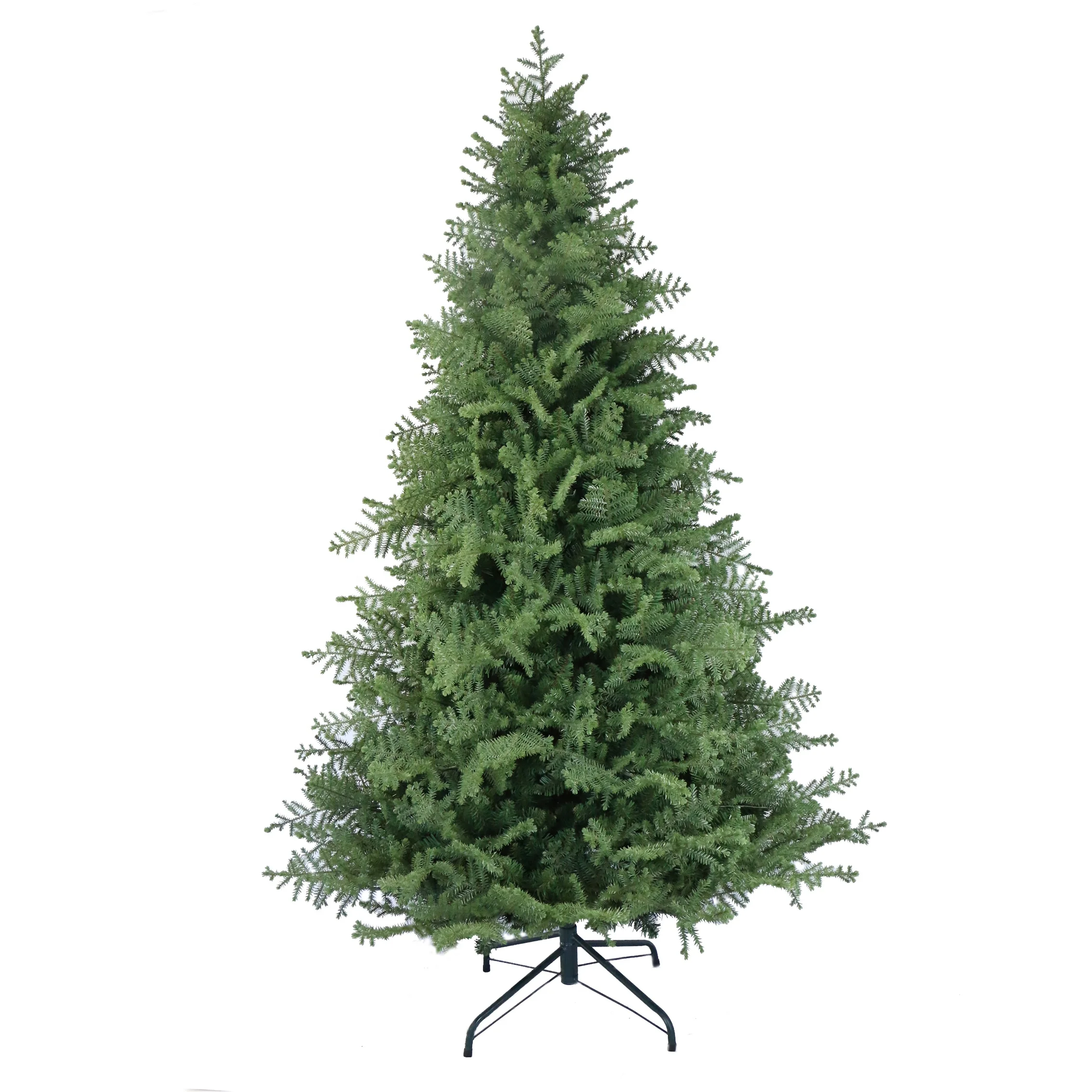 2023 New Design  7.5 FT Artificial PE Artificial Metal Frame Outdoor Christmas Trees
