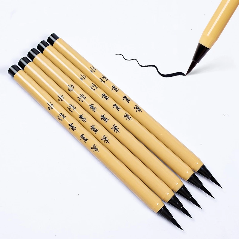 BESTLINE Felt Tip Brush Pen for Manga Calligraphy Superfine Tip fountain pen ink brush pen for Calligraphy beginner