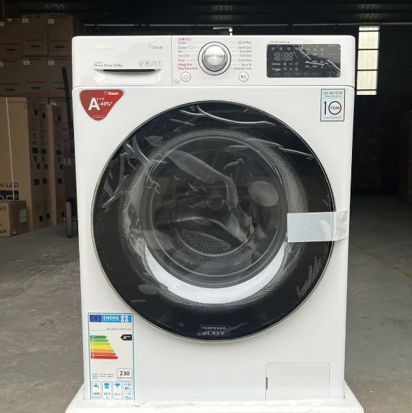 On Sale 10kg Fully Automatic Washing Machine Function Single Tube Front-loaded Portable Large10kg Wash Cloth Washing Machine