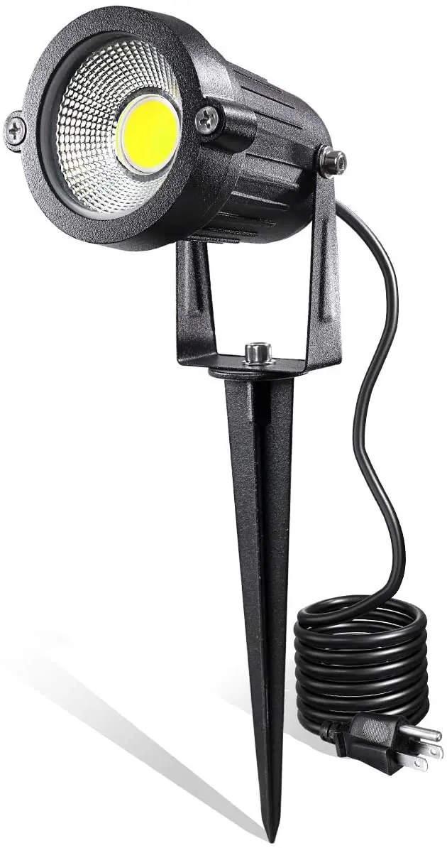 AC85-265V IP65 5W LED Landscape Spike Spotlight Lawn Garden