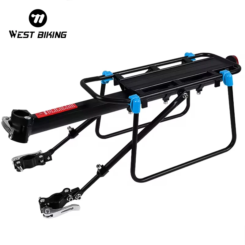 WEST BIKING 20-29 Inch Bike Rear Rack Cargo Luggage Carrier with Install Tools Mountain Cycling Shelf