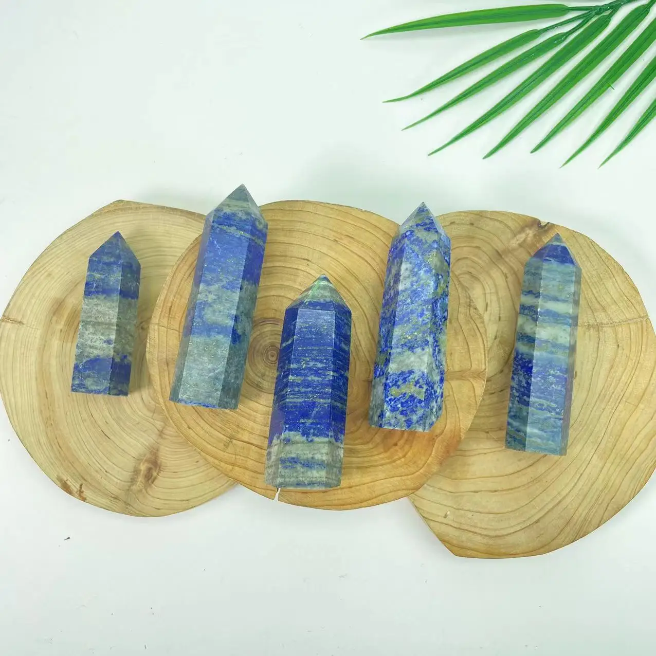 Hot sale New arrivals spiritual crystal point  healing stones natural lapis lazuli quartz crystal tower for reiki