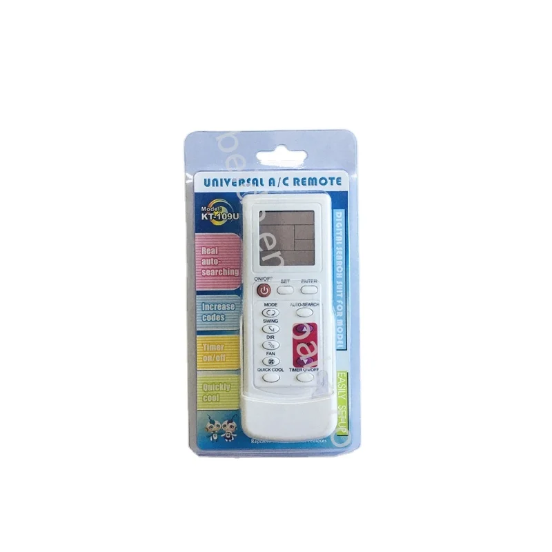 Universal AC Remote Control Universal remote control For Air Conditioner KT-109U