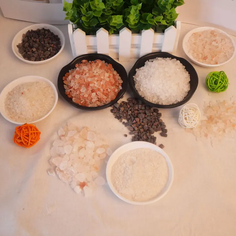 Pakistan Natural  Pink Himalayan Salt for Bath Custom Packaging with Fragrance or dried lavender/rose flower