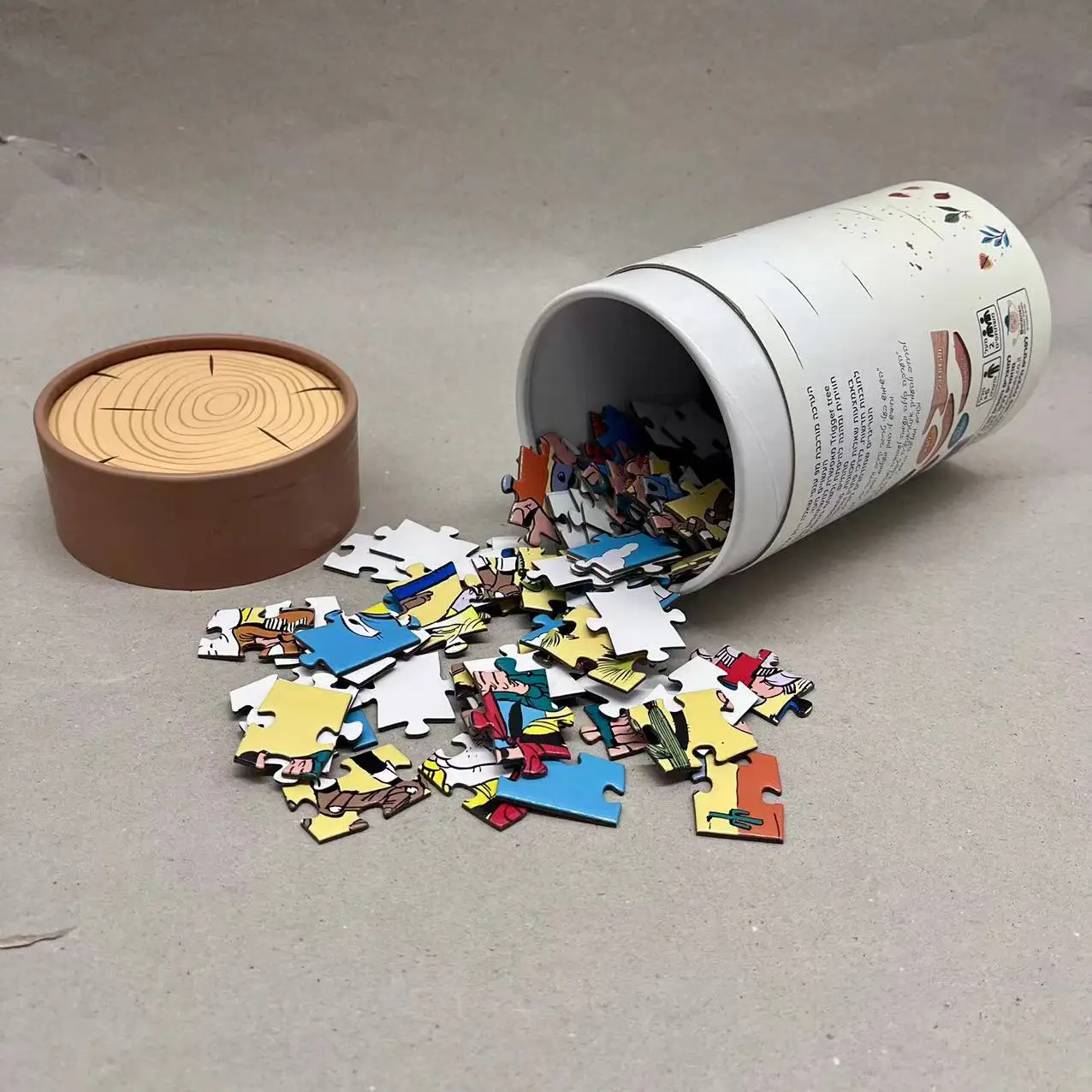 high quality personalized puzzle game 100 500 1000 pieces jigsaw puzzle for adult kids