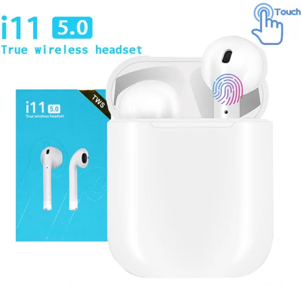 Touch control noise cancelling tws wireless earbuds i11