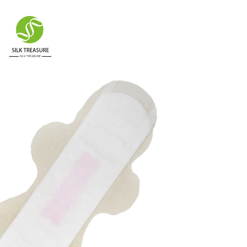Super soft high absorbency anion 100 cotton sanitary pads ladies plus long night sanitary napkins