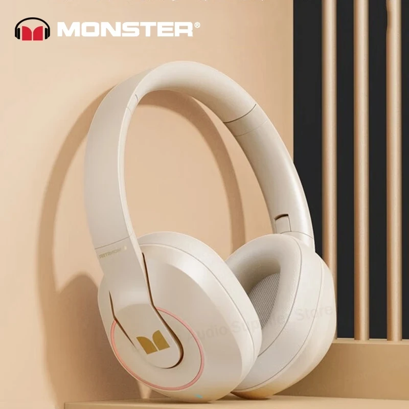 Monster XKH01 Gaming Wireless Headset Dual Power Audio Speakers Earphones Sports Running Headphone with Mic