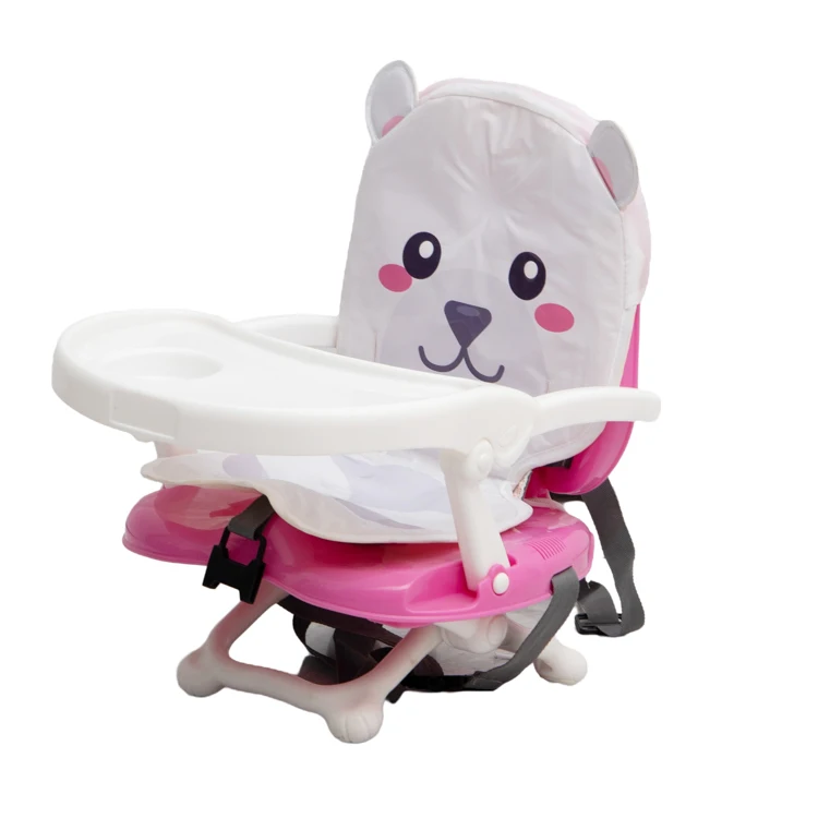 Multi-function Baby Plastic Travel Booster Chair Portable Baby Feeding Adjustable Booster Seat