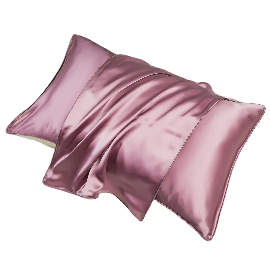 Wholesale Bedding Luxury Satin Silk Pillowcase for Hair and Skin Silk Pillow Cover