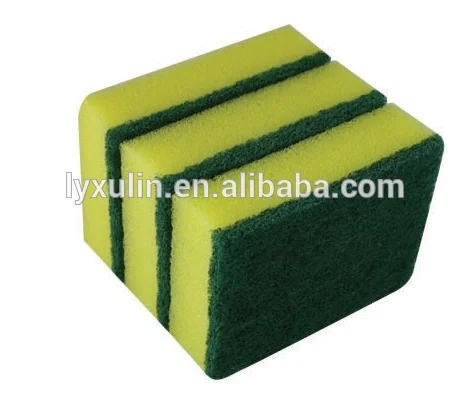 Good Selling Non-Woven Scouring Pads Dish Sponge Scrubber For Kitchen sponge
