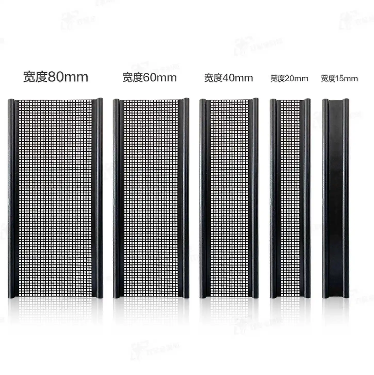 Folding Screen Door Retractable Mesh Door Space-Saving Insect-Proof Door for Home and Office