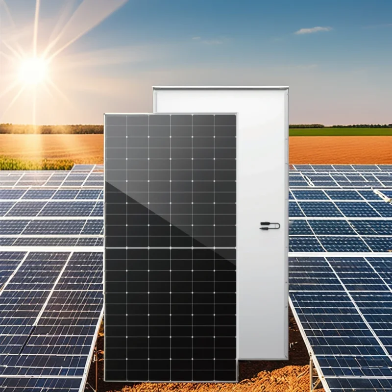 Хорошее качество PV модуль N-типа HJT солнечные панели 700-730 Вт 210 мм с номинальной распределительной коробкой IP68
