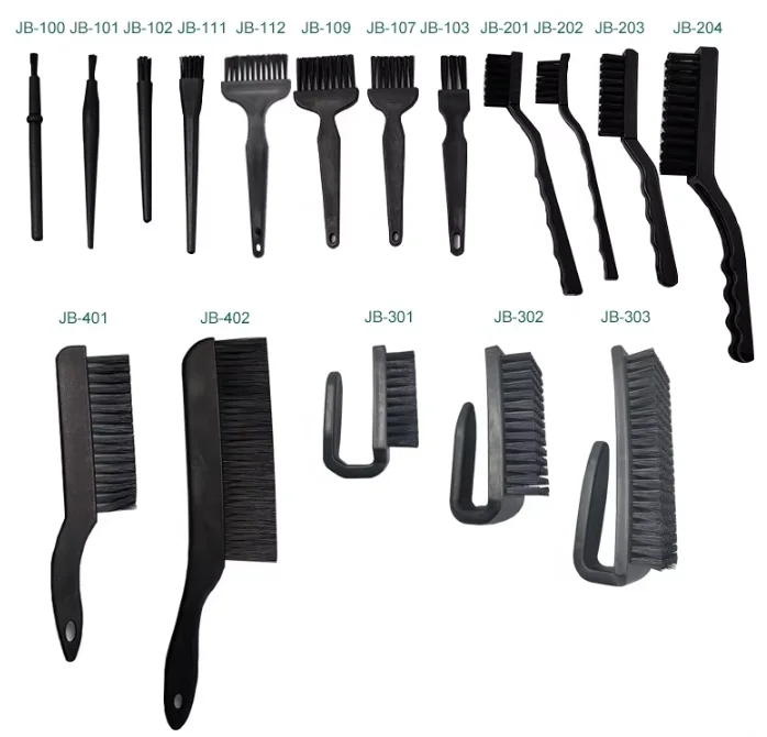 Cisivis Hot Sale Small Conductive Stripe Type Anti-static Brush ESD Brush for PCB Electronics Cleaning