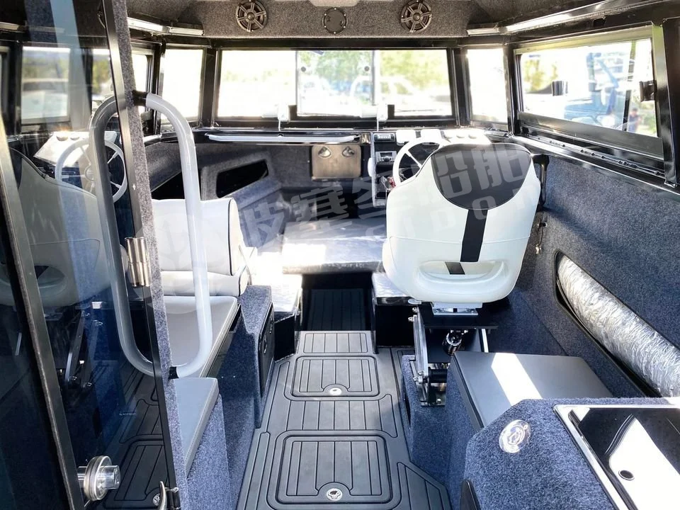 V Bottom Hull 30FT 9M Speed Boat New Cabin Cruiser Boats Aluminum Fishing Boat