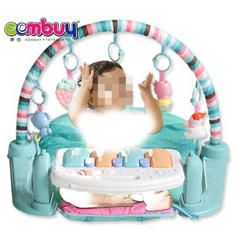 Night light remote pedal fitness frame electric baby play mat piano