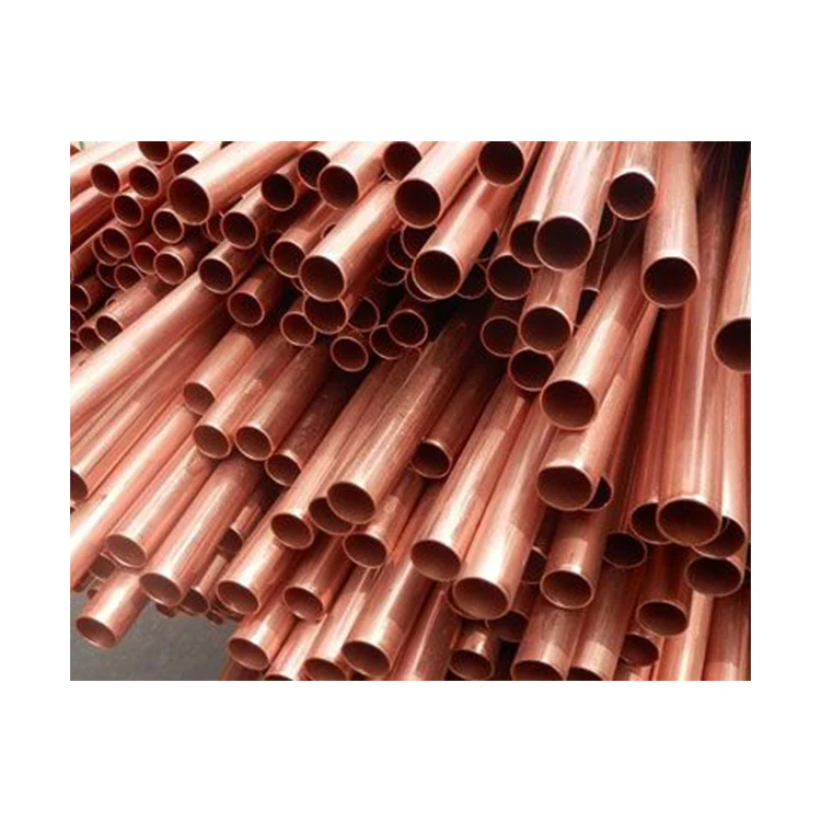 High quality, wholesale and cheap twisted copper pipe smooth surface copper pipes 5 inch copper pipe