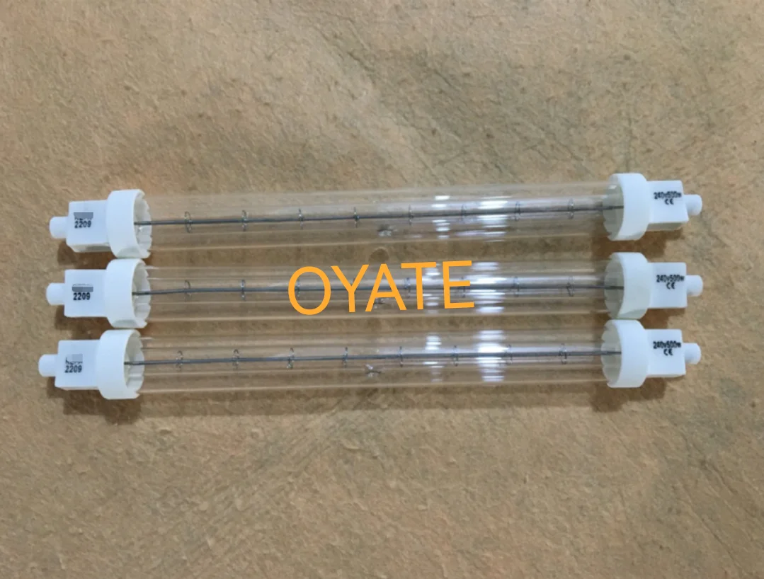 118MM 150w 230v quartz infrared heater lamp heating tube for ovens with halogen lamp infrared
