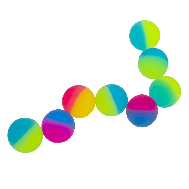 
Direct Deal Cheap 27mm 32mm 45mm Rubber Elastic Ball Toys For Children 