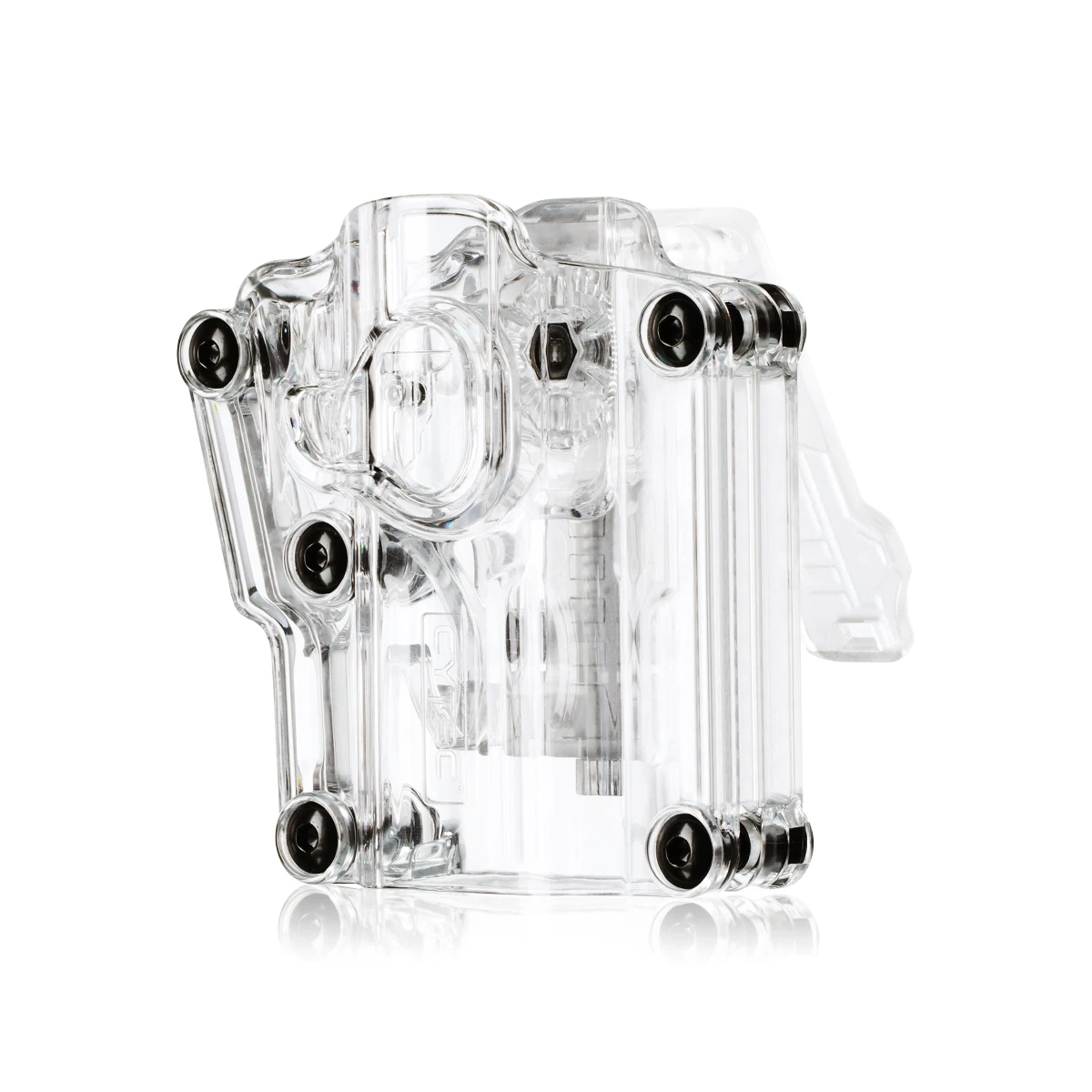 Cytac Transparent Mega-fit Universal Holster with paddle, fits 100+ modle
