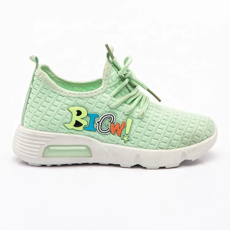 2023 lightweight Children Wholesale Sports Shoes Fabric Breathable Kids Running Shoe Kids Sport Shoes