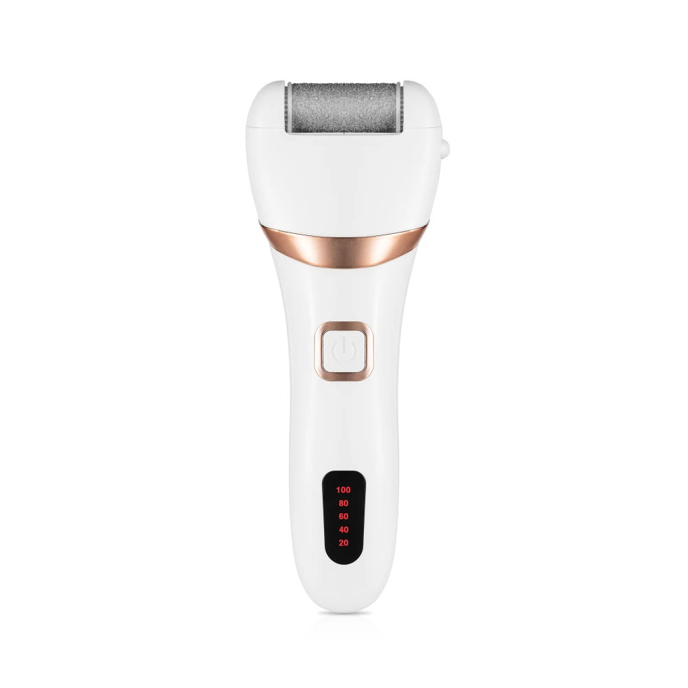 Electric Foot Callus Remover Kit callous remover 3 Grinding Heads Portable Professional Feet Care for Dead Hard Cracked