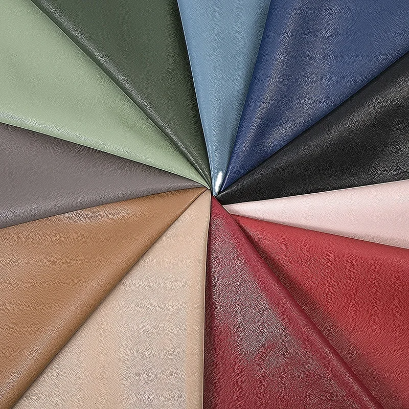 Ecofriendly Soft Artificial Faux Washable Cloth Pu Synthetic Vegan Pvc Pu Leather For Garments