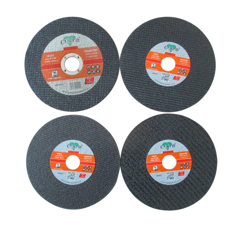 Abrasive Manufacturer Resin Disc Cutter 4 Inch Metal Abrasive Cutting Disc for Stainless Steel