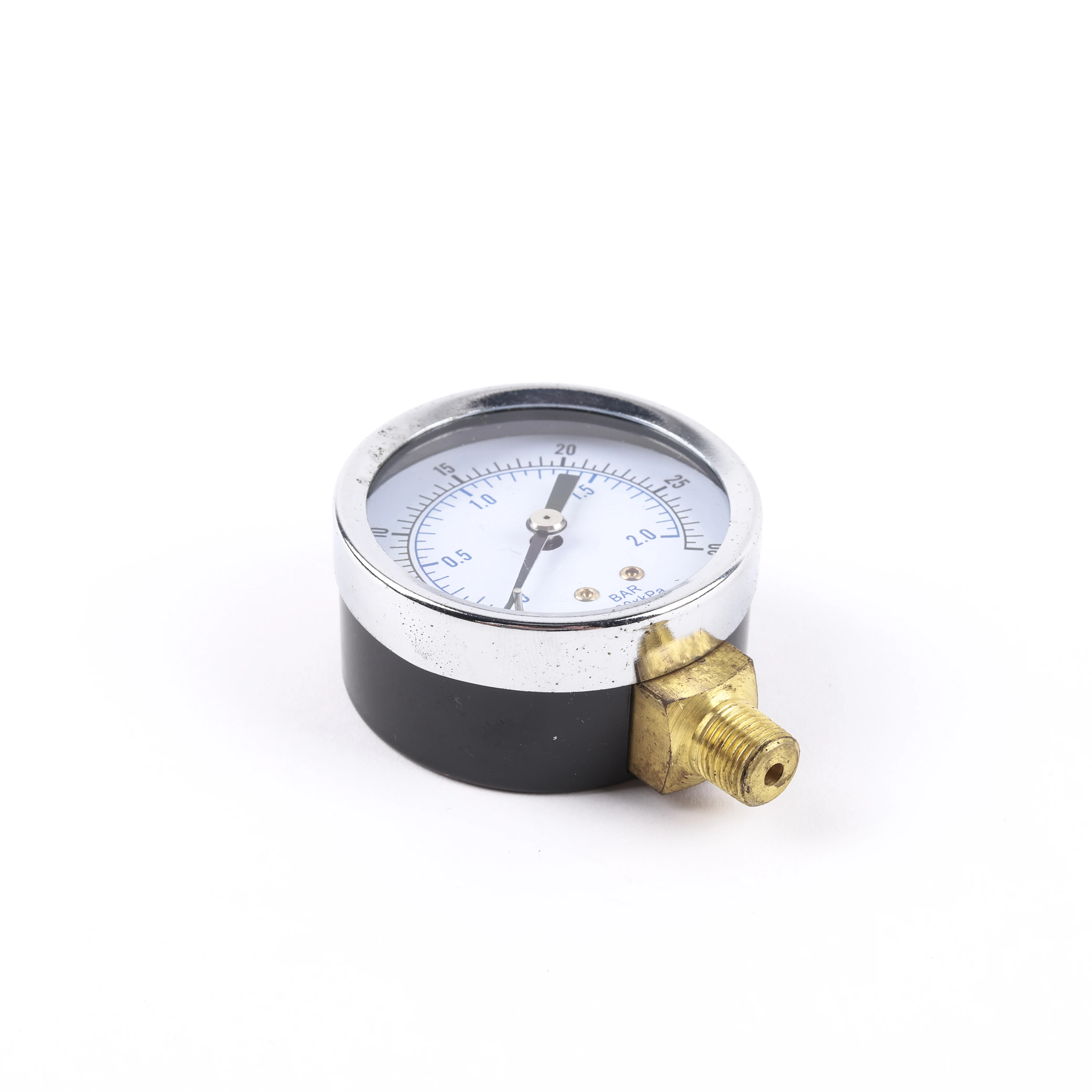 Bourdon Tube Glycerin Oil Filled Pressure Gauge for Fluid Environment