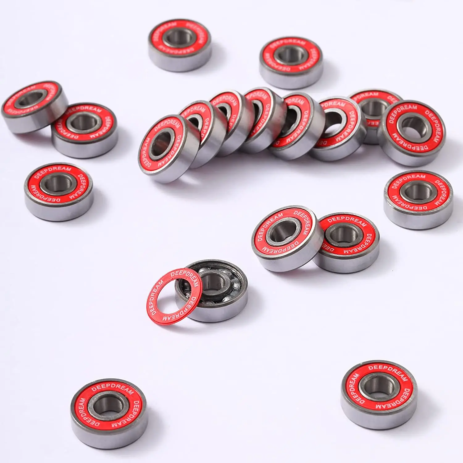 High Quality Abec 9 Abec 11 Titanium Skateboard Bearings 608 2RS 608 ZZ RS Logo Customization