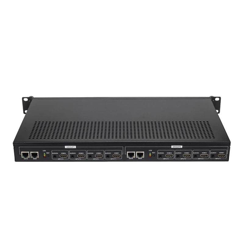 Professional 1U H.265 H.264 Hdmi To Iptv Encod Hd  8 Channel H265 4K Hdmi Vid Encod Video Encoder  H264 Iptv