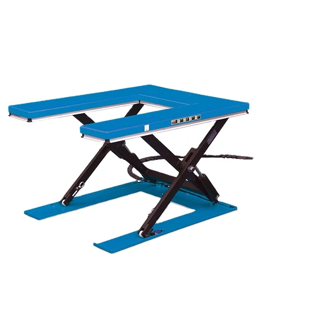 New Arrival Spring Stationary Low Profile Scissor Lift Table Trolley
