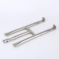 Universal stainless steel gas grill parts tube burner bbq gas burner tube burner