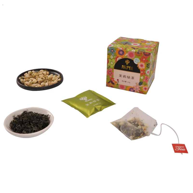 
100% no pesticide residue organic jasmine green tea slimming tea 