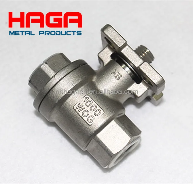 Из нержавеющей стали dn10 15 20 25 Каскадный Прямого Монтажа Pad 2 шт. шаровой клапан Ручка