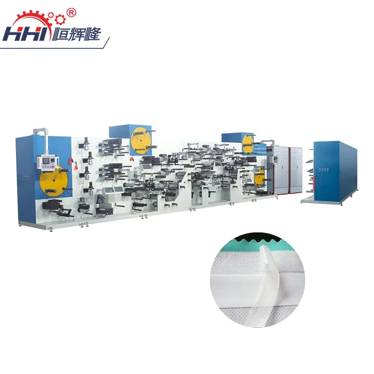 Factory Direct Customizable Pur Hot Melt Glue Coating Baby Diaper Side Tape Adhesive Scraping Coating And Laminating Machine