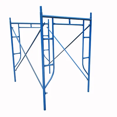 building hot dip galvanized frame scaffold a frame complete h frame scaffolding production line