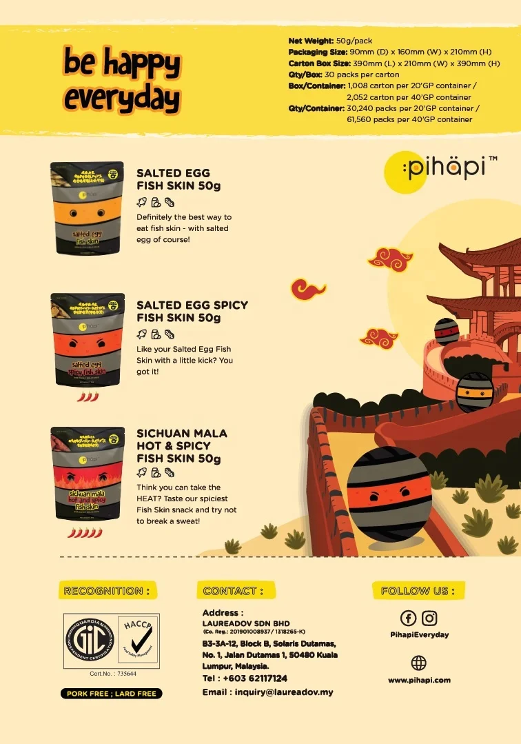  Pihapi соленое яйцо острая рыбья кожа